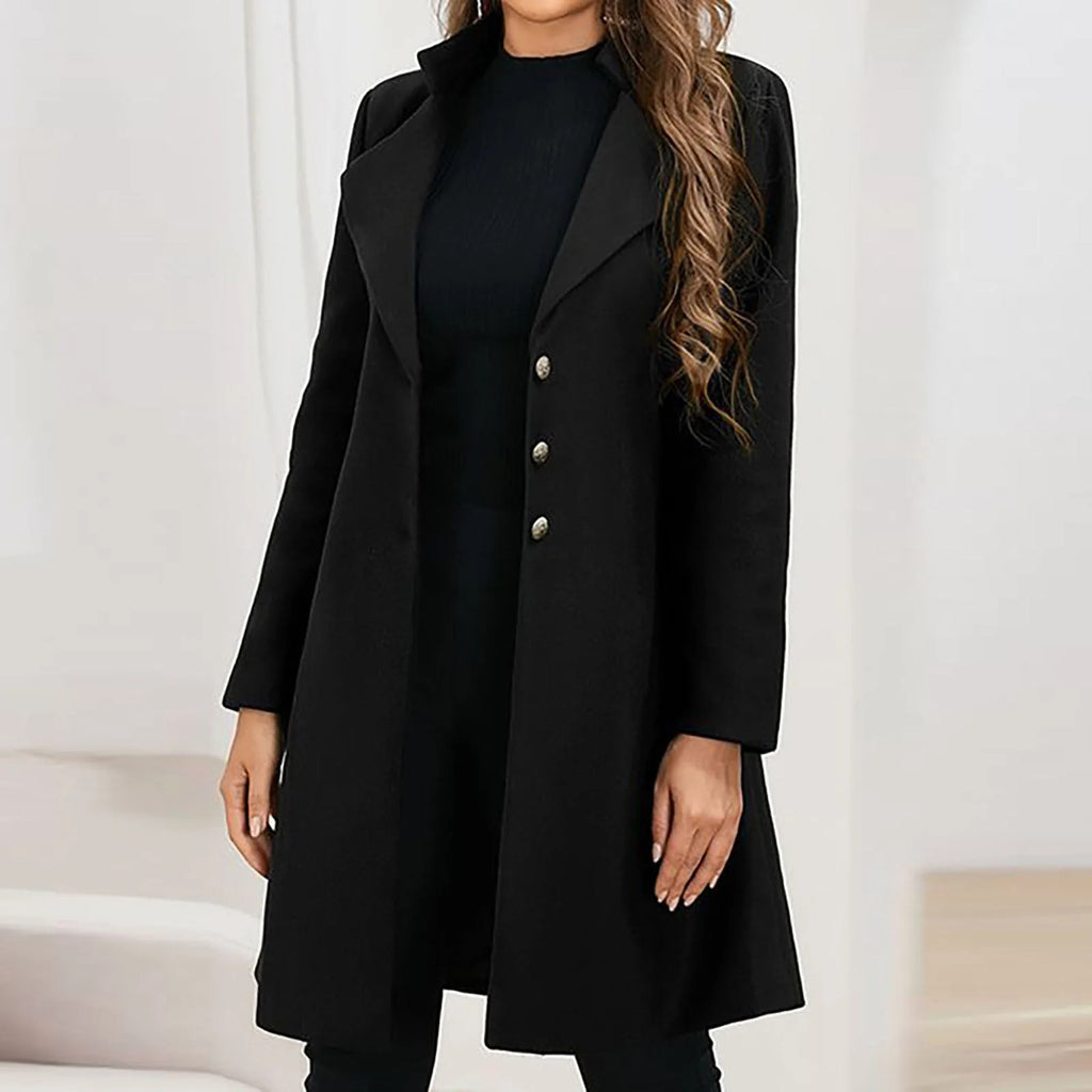 Ava | Tailored Notched Lapel Coat