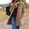 Sophia | Classic Wool Blend Winter Coat